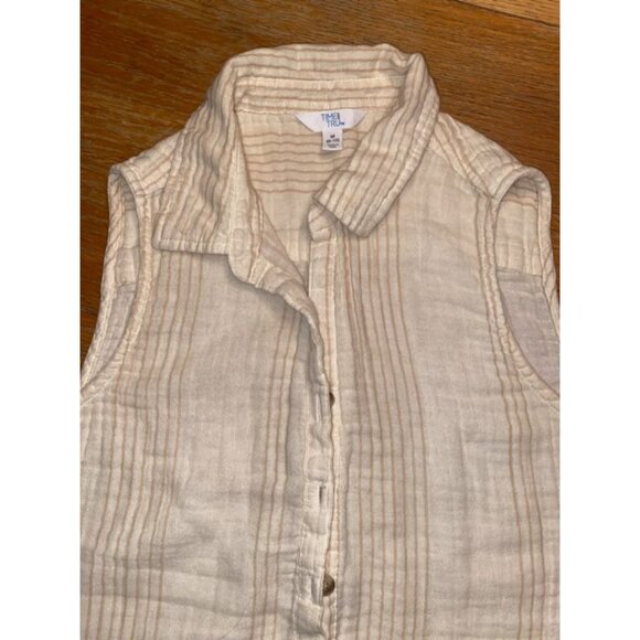 Time & Tru Sleeveless Top-Medium/8-10 - Picture 2 of 4